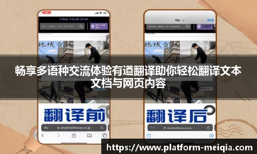 畅享多语种交流体验有道翻译助你轻松翻译文本文档与网页内容